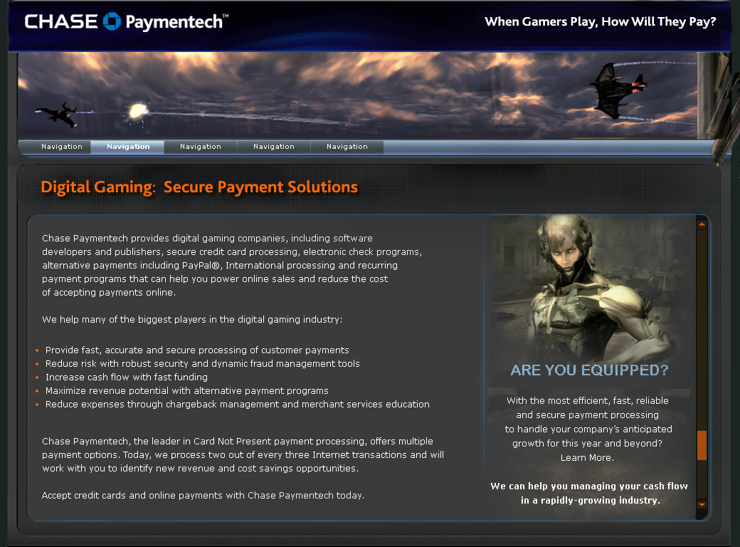 Chase Digital Gaming graphic design